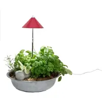 Venso LED-planteringslampa SUNLiTE LED fast installerad 7 W Neutralvit 1 st