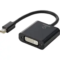 Renkforce RF-4769258 DisplayPort / DVI Adapter [1x Mini-DisplayPort hane - 1x DVI-hona 24+5 pol] Svart PVC-mantel 15.00 cm