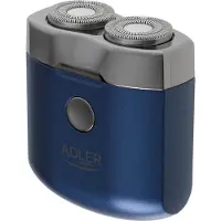 Adler AD 2937, Roterande rakhuvud, Blå, Batteri, Litium-Ion (Li-Ion), 250 mAh, Inbyggt batteri