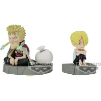 Banpresto One Piece Sanji &amp; Zeff World Collectable Stories-figur 6 Cm