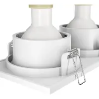 Maytoni takinbyggnadslampa Zoom vit 17 x 9 cm 2 lampor IP65 Zoom, dimbar, Vitt / opal, Badrum, Aluminium / grå / zink, Modern, Infällda spotlight