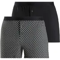 s.Oliver Boxershorts ljusgrå / svart
