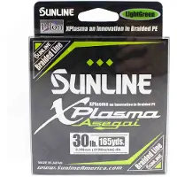 Sunline PE Line Asegai Xplasma 165yds PE 3 30lb Ljusgrön (6681) ljusgrön färg