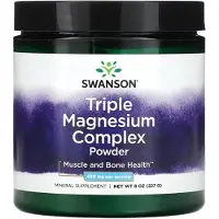 Swanson Health Triple Magnesium Complex Pulver, 227G(8oz)