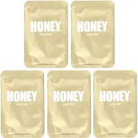 Lapcos , Honey Sheet Beauty Mask, Nourishing, 5 sheets, 27ml (0.91fl oz)
