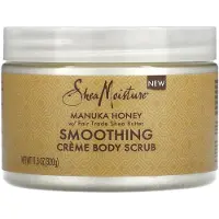 SheaMoisture , Manuka Honey, Smoothing Cream Body Scrub, 11.3 oz (320 g) beige