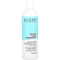 ACURE , Smooth + Glow Conditioner, suitable for all hair types, marula oil and shea butter, 12 fl oz (354 ml)