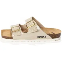 Bayton Pantolette 'Athena' beige