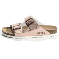 Bayton Pantolette 'Tracy' roséguld