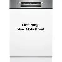 Bosch Serie | 4 SMI4EVS08E - Diskmaskin - inbyggd - Wi-Fi - Fördjupning - bredd: 60 cm - djup: 55 cm - höjd: 81.5 cm - borstat stål