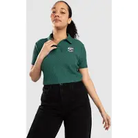 Blue Tomato Knitted Polo dark green textured, L