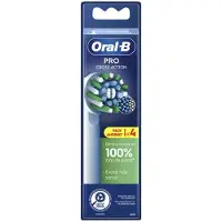 Oral-B Cross Action-huvuden #vit