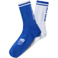 The North Face Sockor 'Everyday Crew' blå / vit