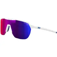 Julbo - Solglasögon - Frequency Blanc/Bleu Spectron HD 3 för UnisexUll - Vit
