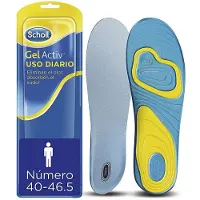 Scholl GelActiv, innersulor för män, varje dag, storlek 42-48