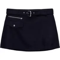 Pull&Bear Kjol marinblå