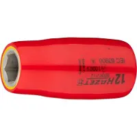 Hazet 900KV-12 900KV-12 Yttre sexkantprofil Hylsnyckelinsats Isolerade 12 mm 1/2