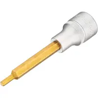 Hazet Hylsa med spindel 986L-4; 1/2''; 4 mm; 100 mm