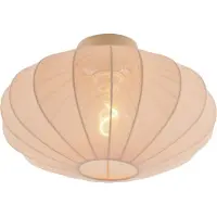 QAZQA Design Taklampa Beige - Bida