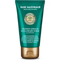 Raw Naturals Crushed Apricot Face & Beard Scrub 75ml