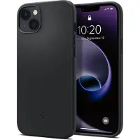 Spigen Silicone Fit Mag-fodral med MagSafe för iPhone 14 Plus - Svart