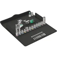 Wera 8100 SB 2 Zyklop Speed-Knarrensatz Hylsnyckel-bitsinsats-set 3/8 27 delar 05004175001