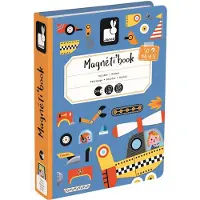 Janod Racers Magneti''Book, 3 År, Kartong, Multifärg