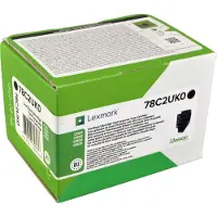 Lexmark 78C2UK0 svart toner extremt hög kapacitet (original)
