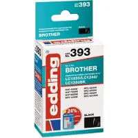 Edding Bläck Ersätter Brother LC-1240BK Kompatibel Svart EDD-393 18-393