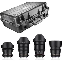 Samyang Sony E Dslr-objektiv Grundläggande Set Ii