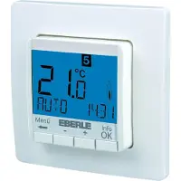 Eberle 527 8153 55 100 FITNP-3R Rumstermostat Infälld Uppvärmning, rumstemperatur 1 st