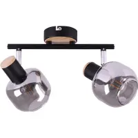 Näve Taklampa 1350122, dimbar, Svart, Hall, Glas, Modern, Taklampa