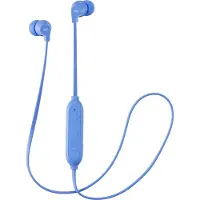 JVC HA-FX21BT - Hörlurar med mikrofon - inuti örat - Bluetooth - trådlös - blå