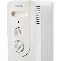 Adax Oljefylld radiator NOVA 20 2000W 230V med stickkontakt på hjul