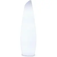 Newgarden Fredo golvlampa med kabel, höjd 140 cm, Vitt / opal, Syntetmaterial, Modern
