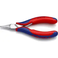 Knipex 35 12 115 SB, Nåltänger, 4 mm, 2,25 cm, Stötsäker, Dielektrisk, Stål, Plast