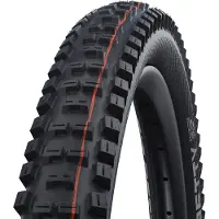 Schwalbe Big Betty 608, 27.5, MTB, Slanglöst Ready-däck, Vikt vulst, Downhill, Svart, Orange