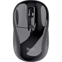 Trust BASICS WiFi mus Trådlös Optisk Svart 4 Knappar 1600 dpi Scrollwheel