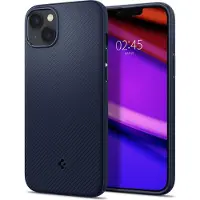 Spigen Mag Armor iPhone 14 Plus-fodral - Blå