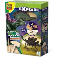 Ses Dinosauriefossil 2in1 Stegosaurus 25094 50942