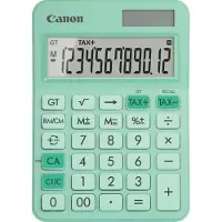 Canon LS-125KB - Skrivbordskalkylator - 12 siffror - solcellspanel, batteri - grön