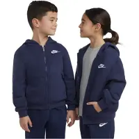 Nike Club Fleece Lbr Sweatshirt Med Dragkedja
