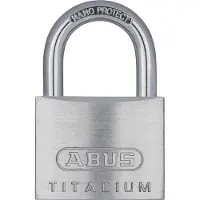 ABUS Titalium 64TI/50 Aluminium Rektangulär Nyckellås