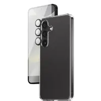 PanzerGlass SAFE. by  2-in-1 Pack Samsung Galaxy S24, Samsung, Samsung, Samsung - Galaxy S24, Torr applicering, Reptålig, Stötbeständig, Transparent, 1 st