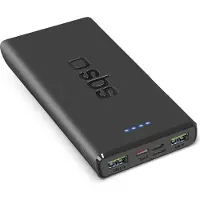 SBS Powerbank TTBB10000FASTPD20K 10000 mAh 20W med Power Delivery - svart