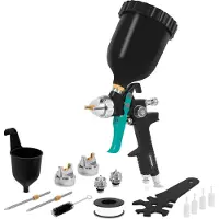 Vonroc PRO Lackspruta – 600ml – HVLP design | inkl. 3 munstycken