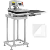 Expondo dubbelt pneumatiskt värmeöverföringspress 40 x 50 cm