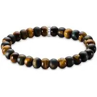 Thomas Sabo armband tiger eye 9mm A2196-826-2-L17
