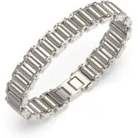 GUESS Race silverfärgat armband JUMB04411JWSTT/U