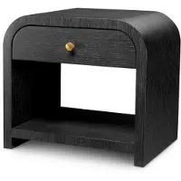Eichholtz Rhodes sängbord charcoal grey